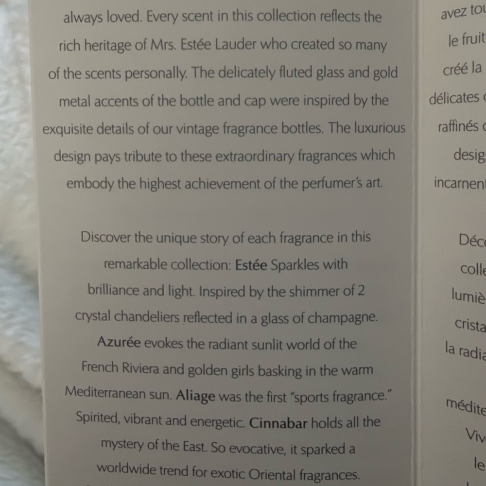 Estee Lauder Fragrance Collection Box - Picture 3 of 3